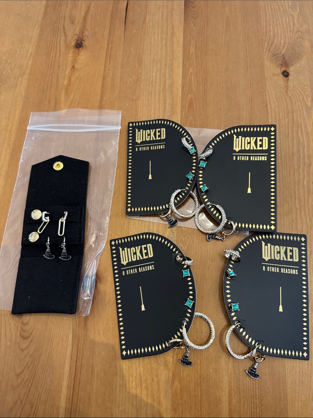 NWT! Three Wicked earring sets from 8 Other Reasons